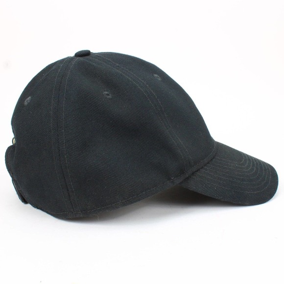 Nike Legacy91 Dri-Fit Black Hat Strapback Athletic Cap Black Swoosh Logo - Picture 5 of 8
